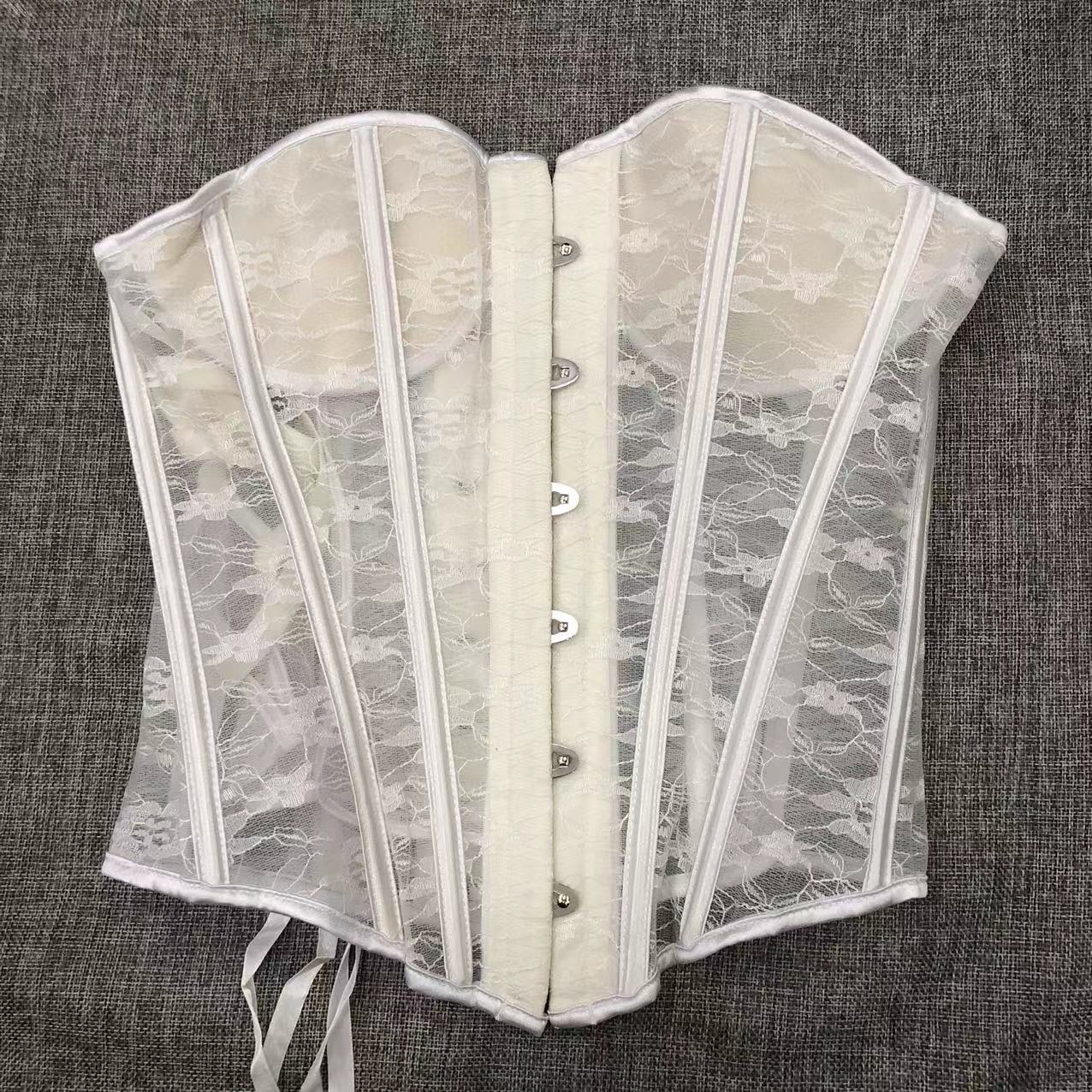 Cosas de cola misceláneas de hueso de pescado corsé de mujer cintura de cintura abdominal cintura alta cintura larga en forma de sujetador de pecho africano