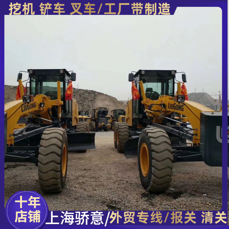 出口国外二手卡特14G平地机农业平地机械180 刮平机 185整平机