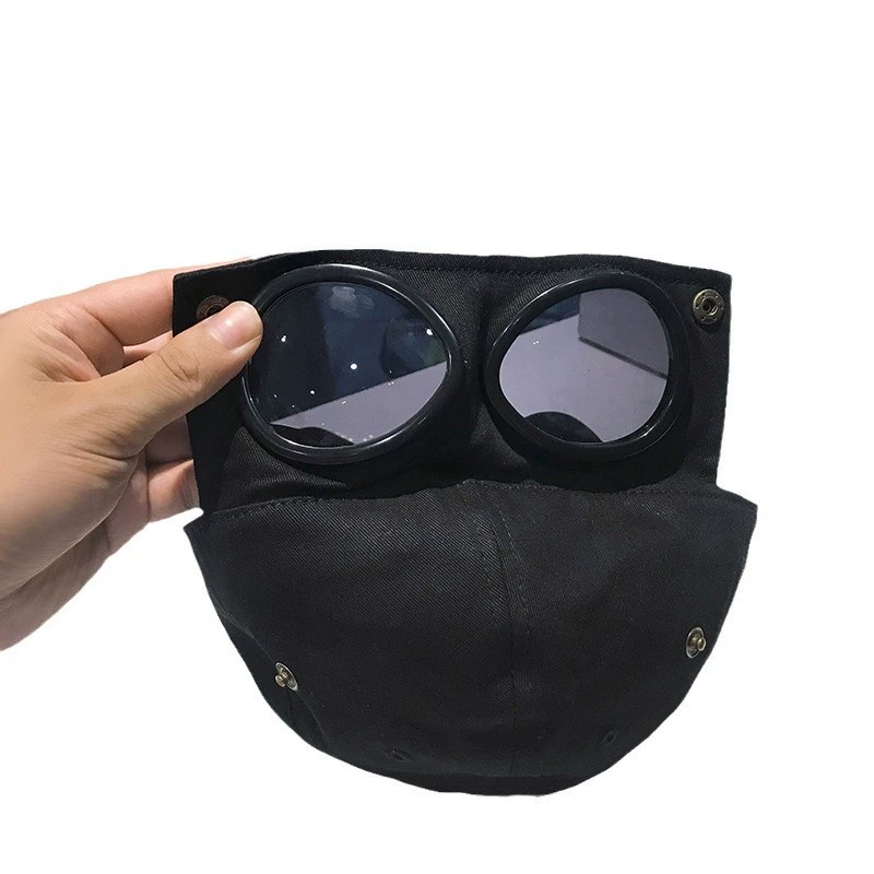 Hat, glasses, brand universal sunglasses, baseball cap, Korean style