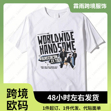 Jin Concert t恤2025 RunSeokJin Ep Tour全球巡演帅气运动衫BTS
