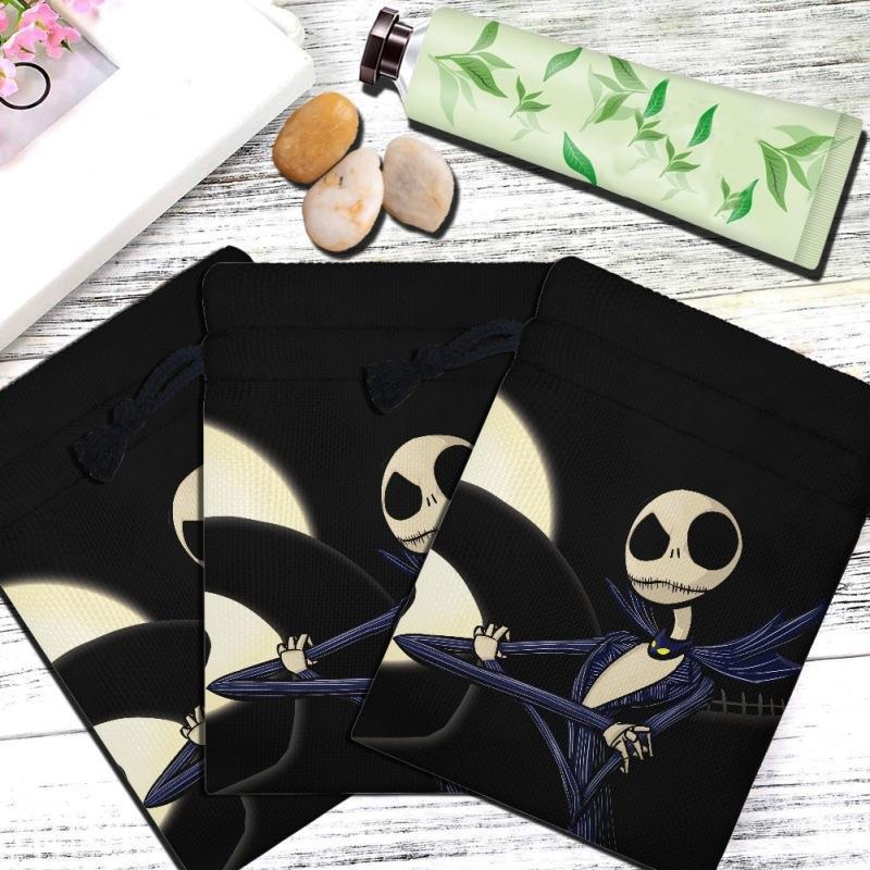 月光新款礼品圣诞人骷髅代发圣诞节万圣创意印花礼品袋子代袋子来