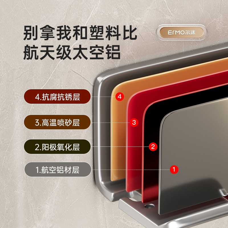 Aseo eléctrico secador de pelo almacenamiento rack ponche-libre lavabo baño WC pared colgante secador de pelo soporte de almacenamiento