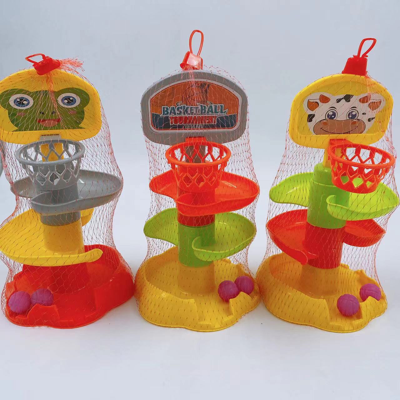 Juguete para niños mesa de tiro de baloncesto mesa de juego mesa de batalla de baloncesto doble juego competitivo catapulta tienda de dos yuanes