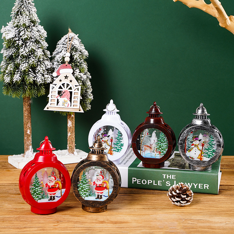 Christmas Fashion Santa Claus Snowman Plastic Party Ornaments 1 Piece display picture 1