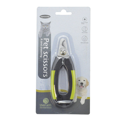 Pet supplies dog nail clippers dog special nail clippers large small size stainless steel nail clippers factory direct sales