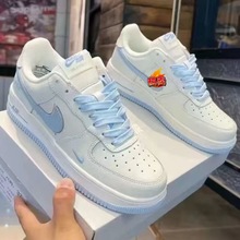 莆田纯原爆款百搭休闲板鞋AF1黑白乔1低帮男女情侣鞋小米SU7