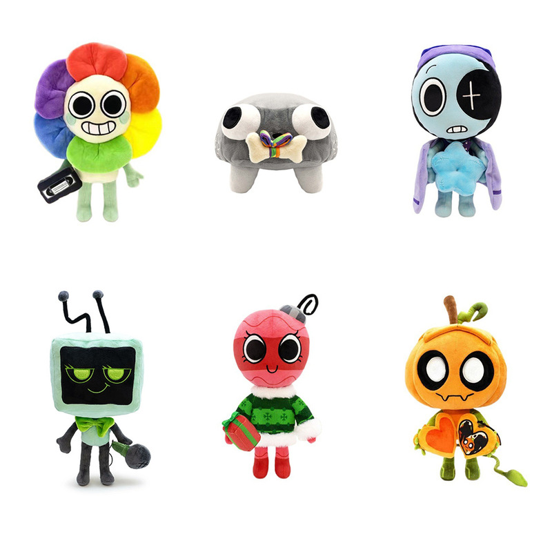 In-Stock Cross-Border New Product Dandy‘S World Gourdy Plush Toy Magnetic Version