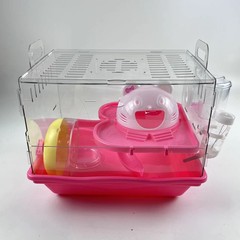 Hamster Cage Specialty Acrylic Affordable Extra Large Villa Golden Bear Transparent Breeding Box Castle Supplies Complete Set