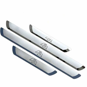 Seat ARONA/ATECA/IBIZA/FR welcome pedal modification threshold strip stainless steel trunk guard plate