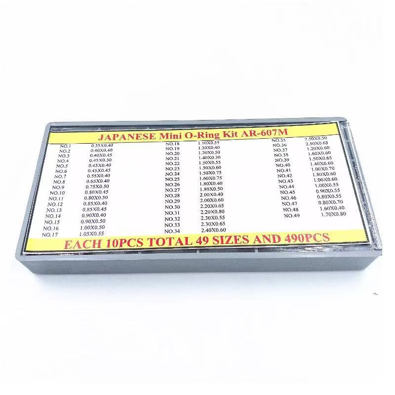 手表把头防水圈套装 手表表把防水圈 多尺寸把的防水圈 手表配件