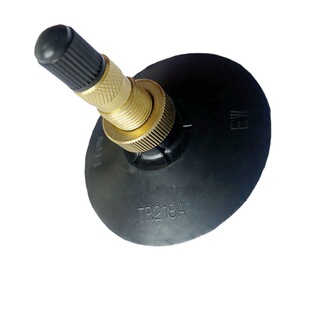 TR218A engineering vehicle agricultural vehicle valve black rubber coated mushroom nail agricultural engineering vehicle valve
