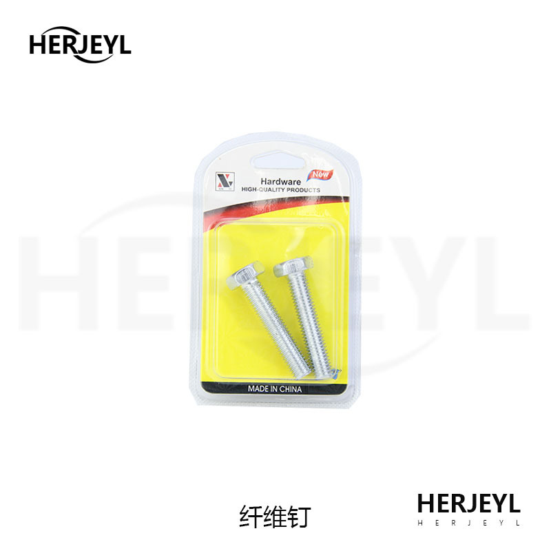 Los fabricantes suministran accesorios de hardware para muebles, tornillos hexagonales, M6-M10 con alto contenido de carbono, juego de accesorios multitamaño/16-50