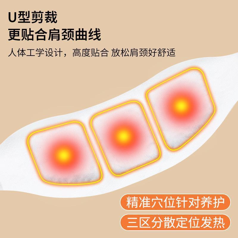 Otoño y invierno 6 horas de fiebre prolongada, compresas térmicas cervicales, herbales esenciales de moxibustión para proteger el cuello, compresas térmicas cervicales para calmar la columna cervical.
