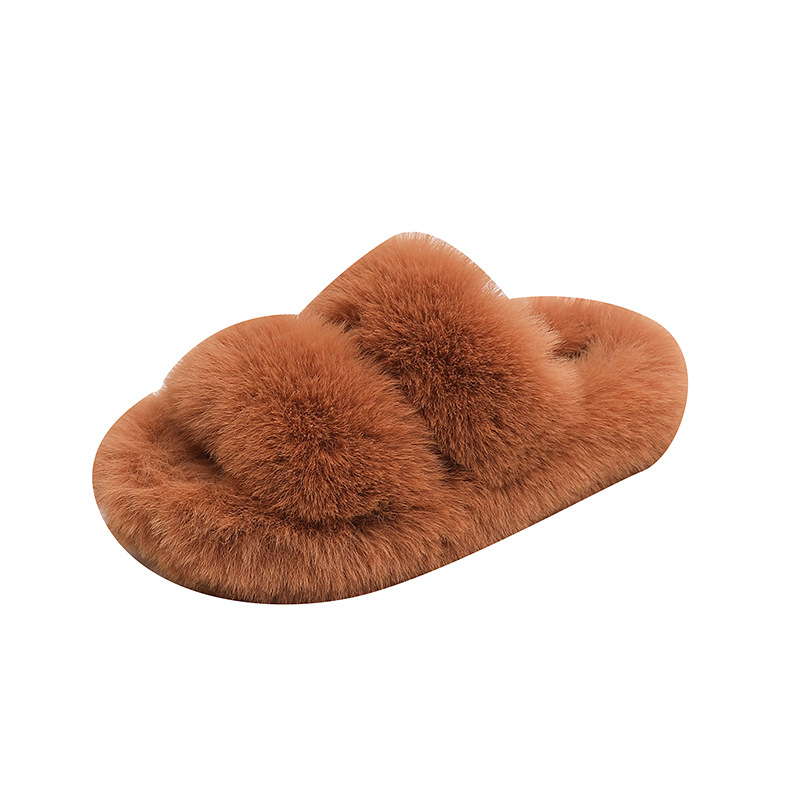 Zapatillas de algodón para niños 2023 Otoño e Invierno Nuevo forro polar cálido adulto padre-hijo Zapatillas de algodón casa antideslizante Zapatillas de algodón de una palabra