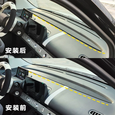 Günəş əleyhinə siperlik Anti-Slip Mat Dashboard Light-Proof Mat