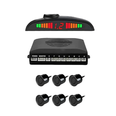 Park radarı Led Display Real - 6-probes