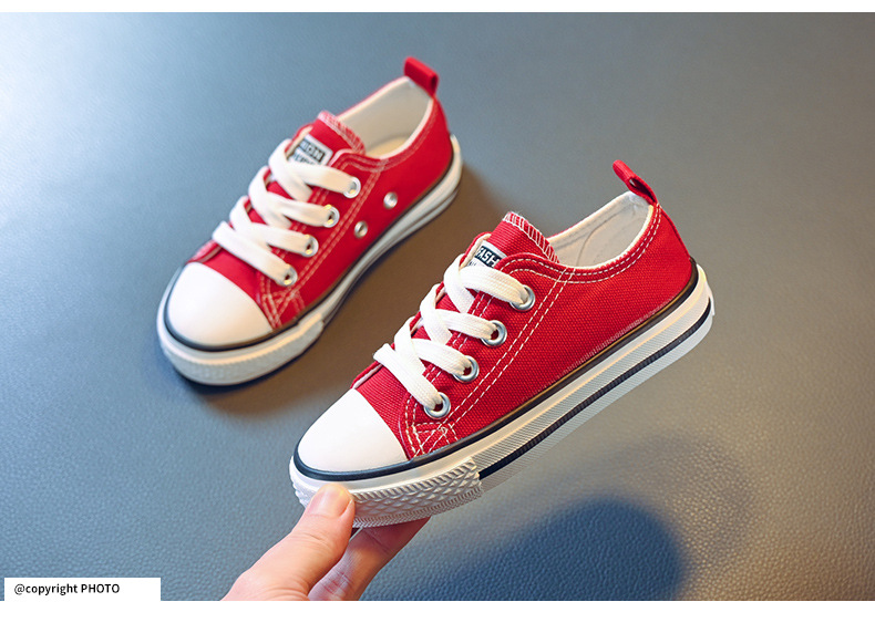 Children's Canvas Shoes - Image 4