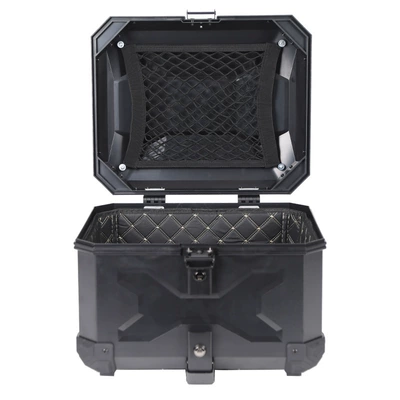Motorcycle trunk Box Double Lock Quick Release