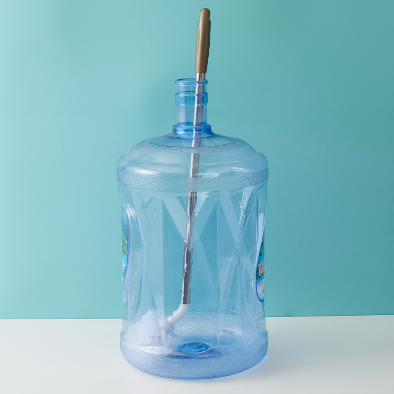 亚马逊热销不锈钢纯净水桶刷长柄饮水机清洁刷子矿泉水桶清洁神器