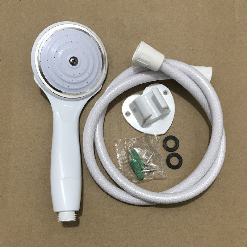 Plastic showerhead, high-pressure nozzle, shower head, shower head set, 1.5-meter rubber shower manager, shower pipe full figure