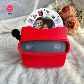 跨境照片取景器3D观景机来图制作照片卷轴情人节圣诞节礼物