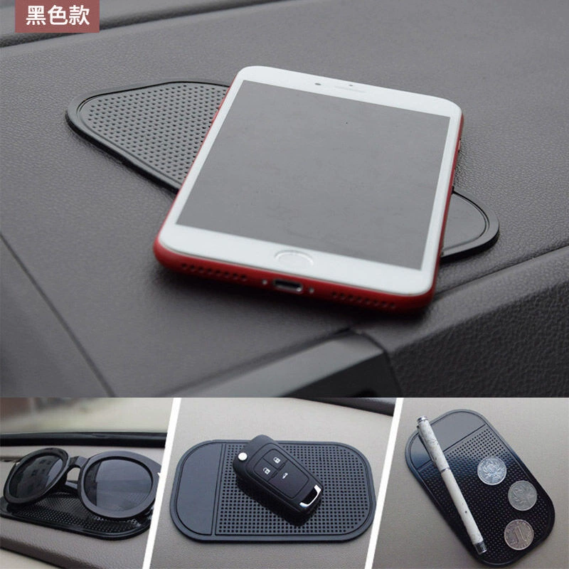 Автомобильный Противоскользящий коврик, автомобильная парфюмерная декоративная основа, силиконовый PU Spider 13*7, прочный клейкий автомобильный Противоскользящий коврик для телефона