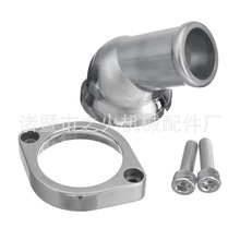 适用雪佛兰进气歧管水喉转接管水通接头节温器盖 45°度 带密封圈