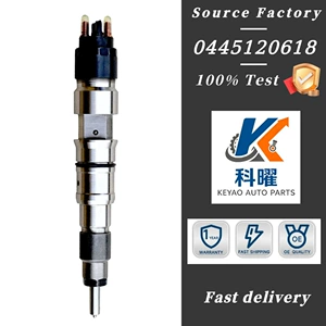 0445120618 injector MC07 engine 080V10100-6084 high-pressure common rail diesel electric injection assembly