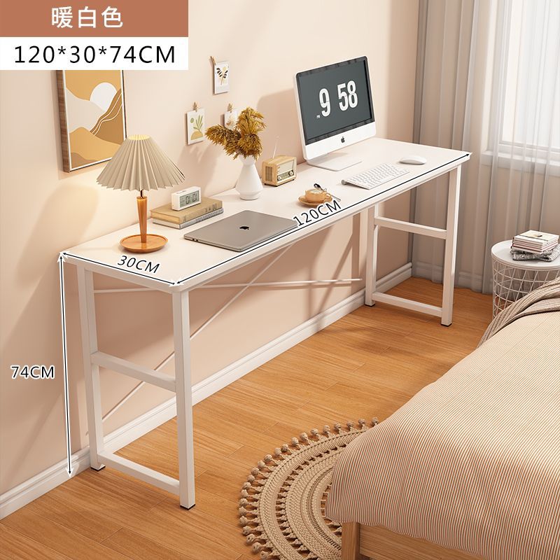Escritorio chica dormitorio mesita de noche rectangular simple casa de alquiler escritorio blanco simple escritorio de la computadora