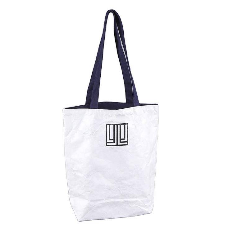 杜邦纸袋印制logo牛皮纸包防水手提袋单肩斜肩包撕不烂购物礼品袋