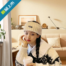 2025新款四季可带运动头箍韩版字母宽边洗脸发带发饰休闲纯色头饰