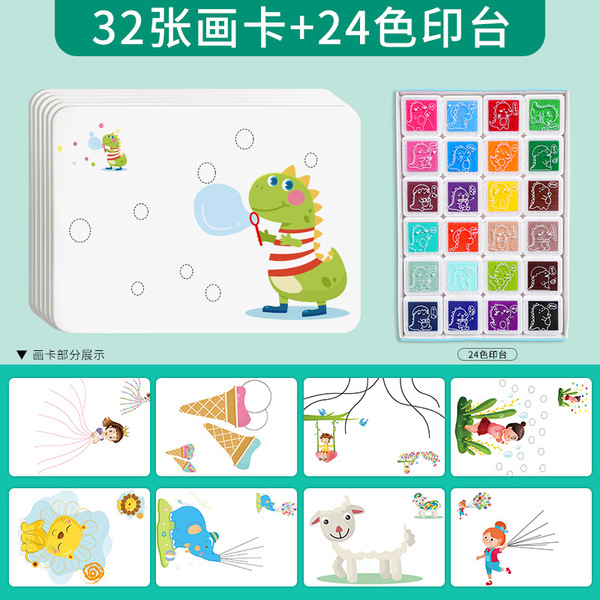 Children's ink pad for early age