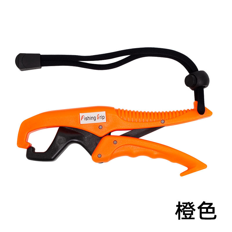 Dispositivo de control de peces flotante de plástico multifunción Luya alicates clip de pescado dispositivo de captura de peces alicates de control de peces de cuerda perdida