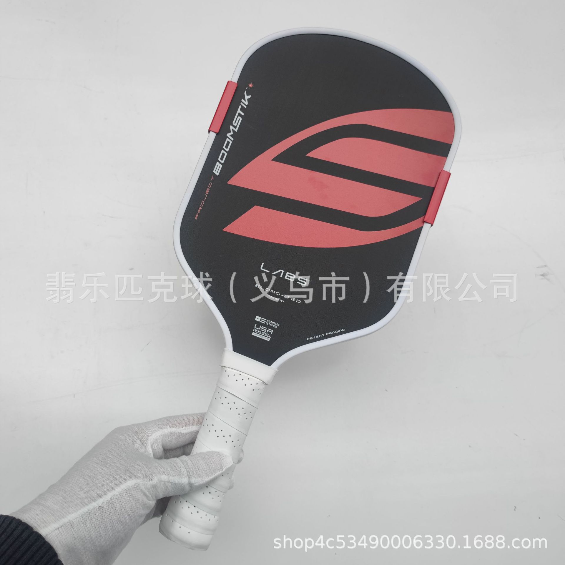 Factory Selkirk Direct Sale Boomstik 5Th Generation Pickleball Racket with Embedded Metal Counterweight and Heat-Pressed Integration