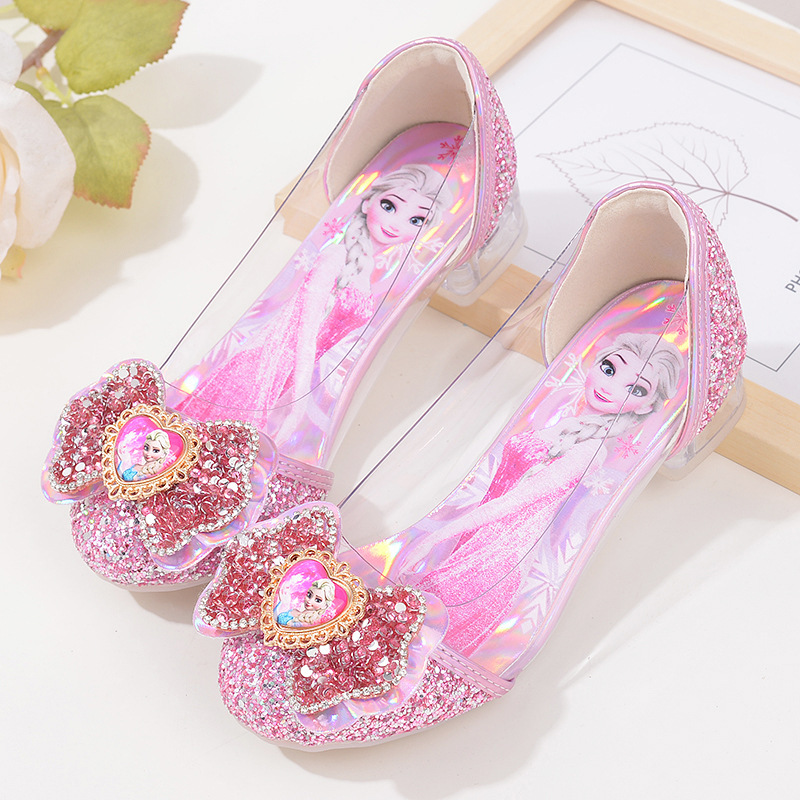 Girls High Heels Spring & Fall Elsa Frozen Princess Crystal Soft Sole Shoes Elsa Kidsren's Leather Shoes Kidsren's Shoes Girls High Heels Spring & Fall Elsa Frozen Princess Crystal Soft Sole Shoes Elsa Kidsren's Leather Shoes Kidsren's Shoes