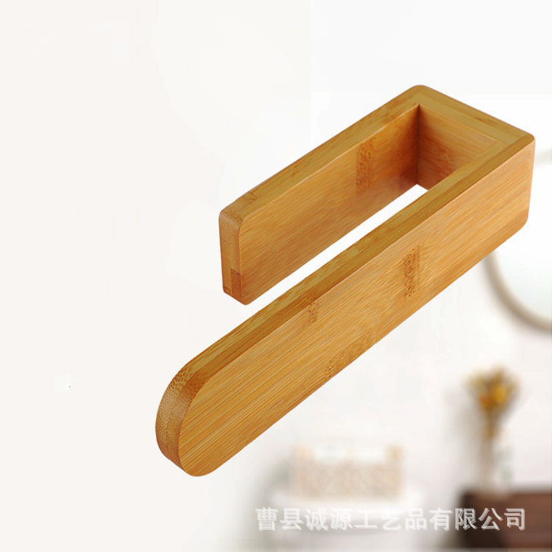 No-Drill Self-Adhesive Bamboo Towel Rack, Household Wooden Bathroom Towel Rack, Multi-Purpose Bathroom Wall Storage Rack No-Drill Self-Adhesive Bamboo Towel Rack, Household Wooden Bathroom Towel Rack, Multi-Purpose Bathroom Wall Storage Rack