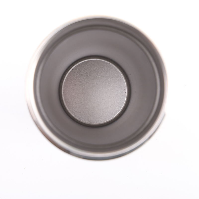 Taza de té de acero inoxidable 304 con funda de bambú ventosa portátil oficina coche regalo