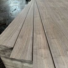 3mm  5mm黑胡桃贴面板花纹直纹理 家居装修木饰面板 大量贴面板