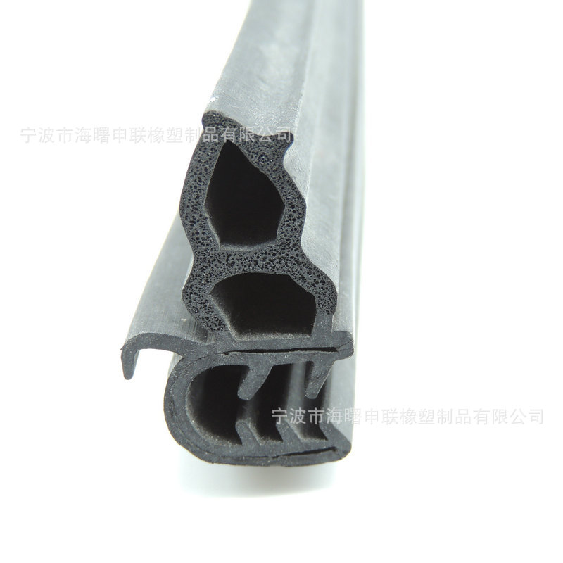 浙江厂家直销钢片钢丝气泡复合密封胶条储能柜电柜电箱密封条