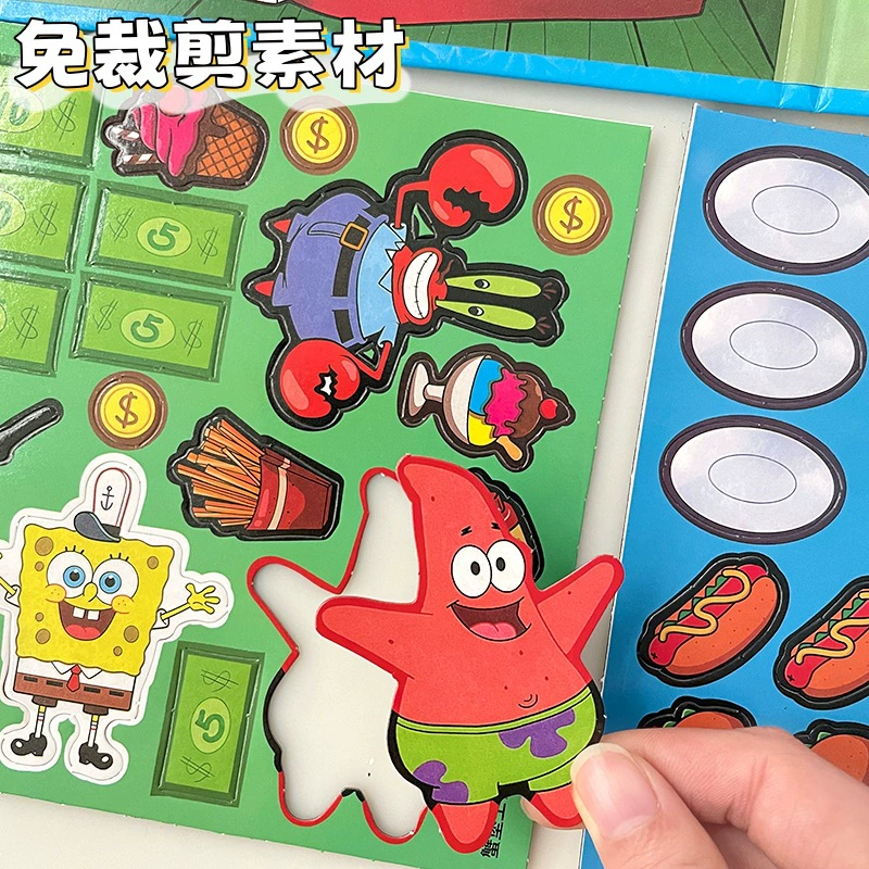 Магнитная игрушка-спонж для переодевания, сделай сам, новая коллекция