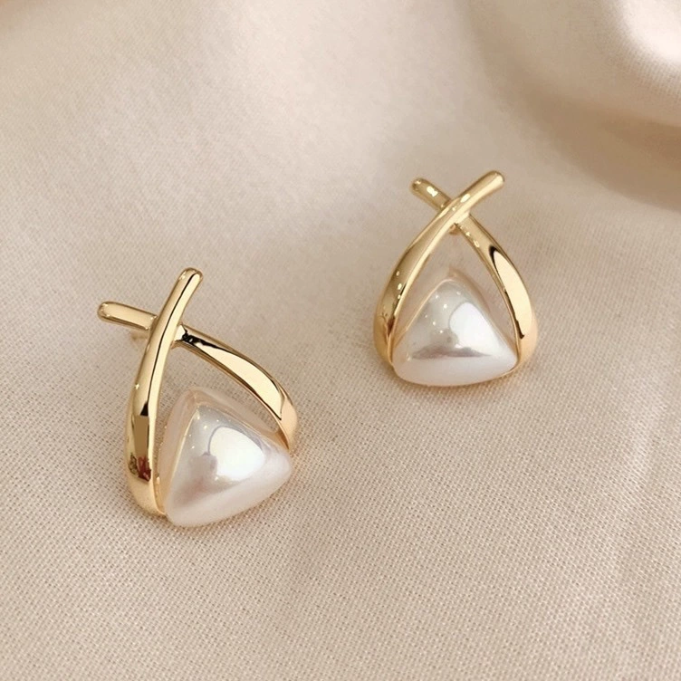 Сережки, дизайн серебряной иглы из жемчуга с кисточками, стиль легкая роскошь, стиль высокого качества, образец серебро 925