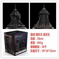 外国貿易のおもちゃの卸売りwetaのホビットの指輪の指輪の王の魔多の戒霊の王の手は彫像を飾って部品を置きます。