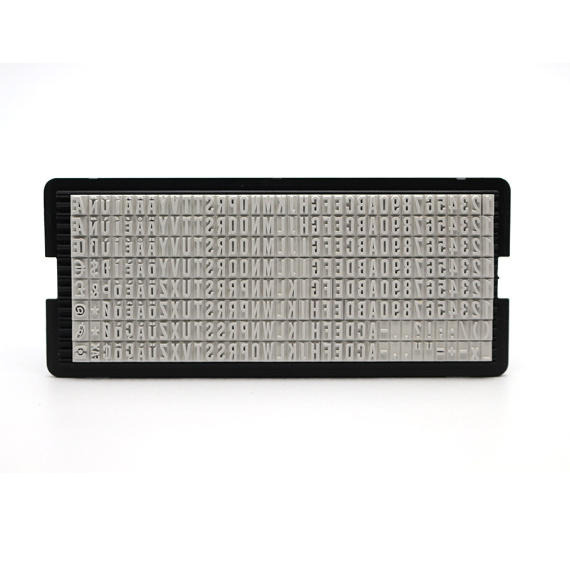 Zhuoda 6005 ゴム製タイプセット 6003/6004 コーディングマシンタイプセット DIY 数字と文字の自由な組み合わせ|undefined