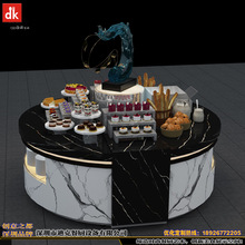 供应酒店星级餐厅自助餐台 冷热布菲台效果图 厨房设备食物分配器