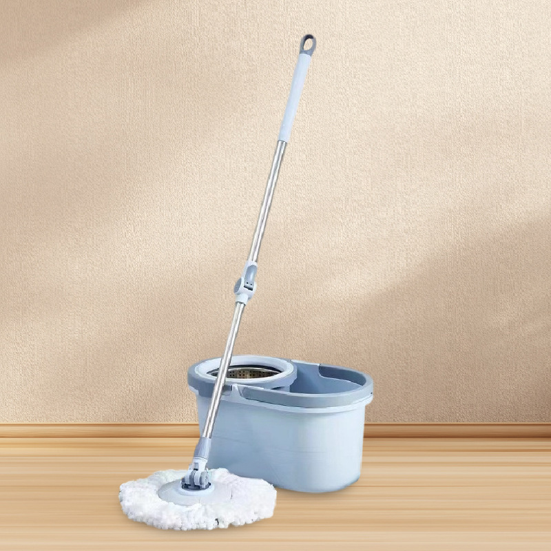 가정용 게으른 걸레, 회전식 물걸레, 버킷이 있는 둥근 머리 걸레, Haoshen Mop