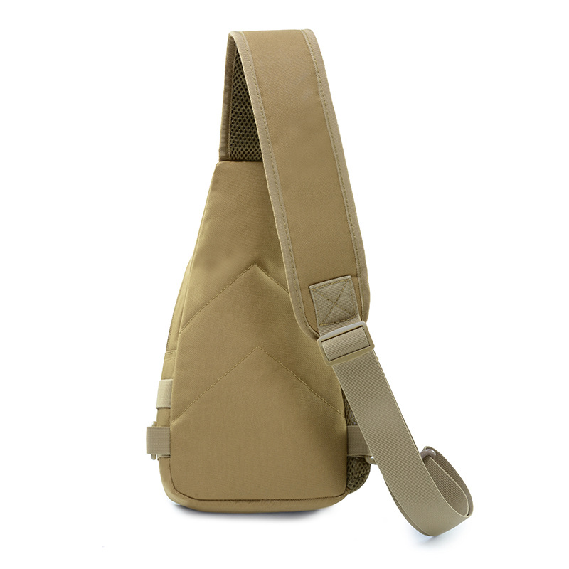 Chaopai Tactical Chest Large Capacity Canvas Mini Sports One Shoulder Crossbody Bag Men's Outdoor_voghion.com