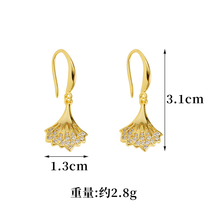 Gufa Sha oro claveles pétalos set joyería collar abierto anillo pendientes set de tres piezas suministro al por mayor fábrica