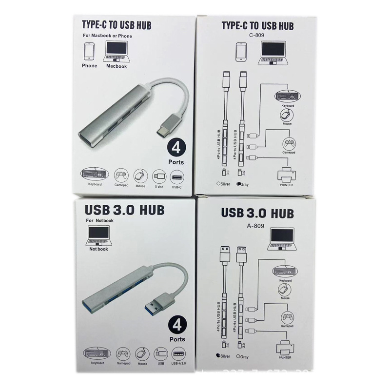 USB 3.0 Extender Notebook typec Dock Multi-Socket Dock Extended Hub Dual Head Hub