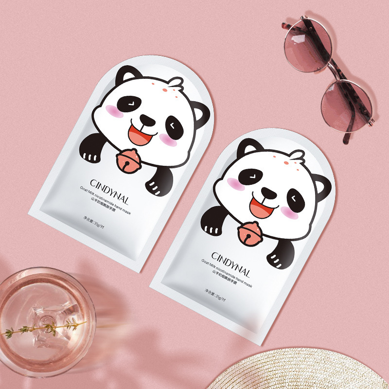 仙蒂奈兒山羊奶煙酰胺手膜保濕細嫩手部補水護膚品一件代發