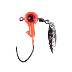 大眼鉛頭鈎帶轉環帶亮片0.875g-5g翹嘴鱸魚鱖魚 漁具批發